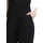Cartoon Damen Jumpsuit mit Bindegürtel 36, Schwarz - 36W