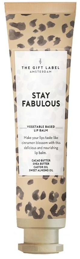 THE GIFT LABEL - LIP BALM TUBE - stay fabulous