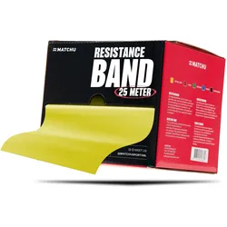 Widerstandsband - Fitnessband - 25 Meter - gelb 3kg