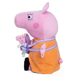 Simba Peppa Wutz Mama mit Evie 33 cm Rosa