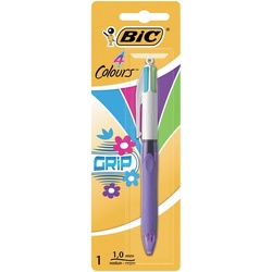 BIC Kugelschreiber 4 Colours GRIP Fun 0.4mm