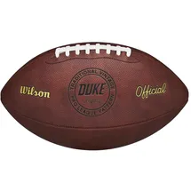 Wilson NFL Duke Throwback Football, Aus Verbundleder mit Retro-Design, Offizielle Größe, Farbe: Braun