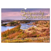 Calvendo Sehnsucht Schweden - Sverige (Wandkalender 2026 DIN A3