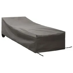 Winza Outdoor Covers Gartenliege-Schutzhülle 75 x 40 200 cm Polypropylen Grau