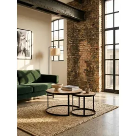 KADIMA DESIGN Esino Beige Akazie 60 x 40 cm
