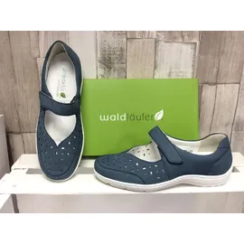 WALDLÄUFER Slipper in blau | Gr.: 41