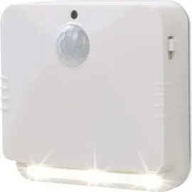 EasyMaxx LED-Sensorlicht - eckig - Mit Bewegungsmelder - 2er-Set - weiß