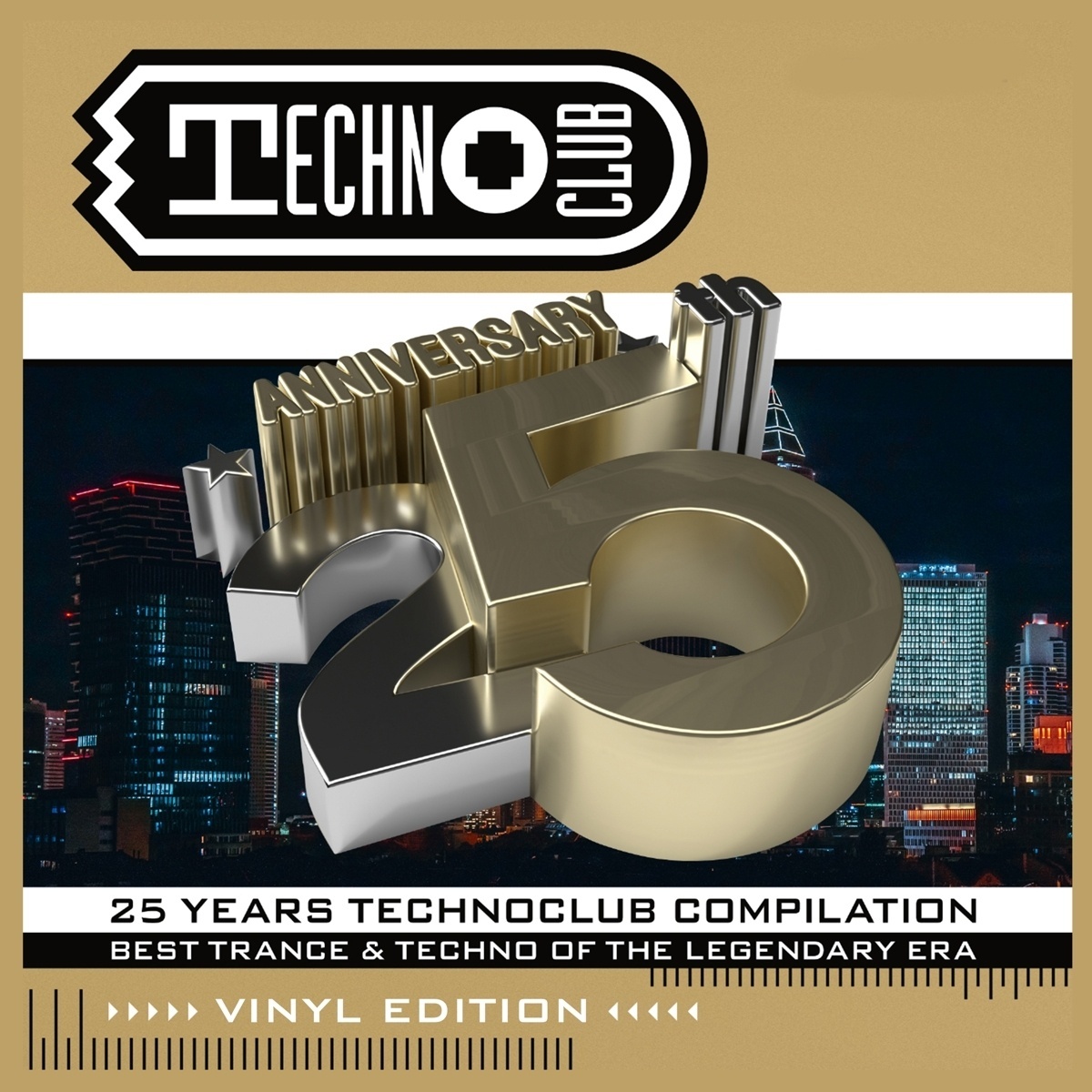 25 YEARS TECHNOCLUB COMPILATION VINYL EDITION - Quench  Talla 2xlc Feat. Junk Project  Dito  Binary Finary  Talla 2Xlc  Zyrus7. (LP)