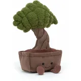 JellyCat AAmuseables Bonsai Tree Pluschtier Pluschtier Pflanzen 45cm