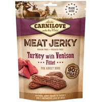 CARNILOVE Meat Jerky Turkey with Venison Fillet 100 g