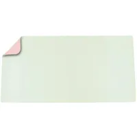 Deflecto Deflecto, Unterlage, Schreibtischunterlage Kunstleder, Leder, PVC Grün, Rosa