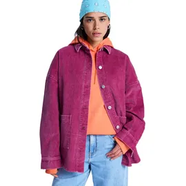 Roxy Kick Back Washed Cord - Hemd Gr. XS rosa