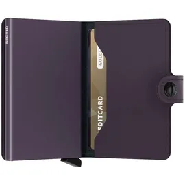 Secrid Miniwallet Portemonnaie dark purple