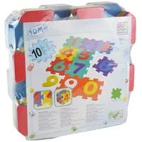 Happy People HAPPY PEOPLE® Spielmatte Zahlen mehrfarbig 90,0 x 90,0 cm