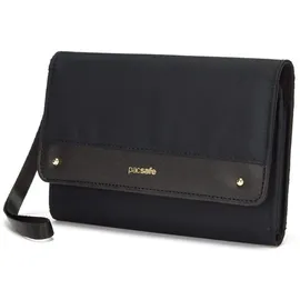 Pacsafe RFIDsafe Clutch Wallet Unisex Geldbörse schwarz