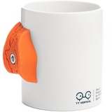 YY Vertical Climbing Tasse mit Klettergriff Die Challenge der Kletterer (Orange)