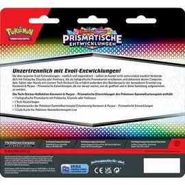Pokémon Karmesin & Purpur Prismatische Entwicklungen Tech Sticker Kollektion
