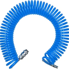 BRILLIANT TOOLS Druckluft-Spiralschlauch Durchmesser 6 mm, 10 meter