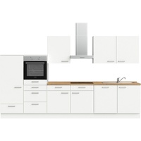nobilia® elements Küchenzeile ""elements basic"«, vormontiert, Ausrichtung wählbar, Breite 360 cm, ohne E-Geräte