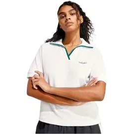 adidas Colorpop Poloshirt weiß/kollegial grün XL