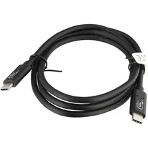 Heitech USB-C auf USB-C 1 m Schwarz