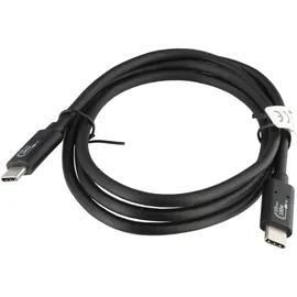Heitech USB-C auf USB-C 1 m Schwarz