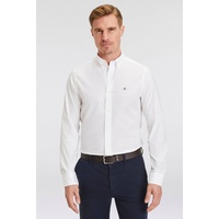 GANT Slim Fit Popeline Hemd Weiß, - 3XL,XXXL