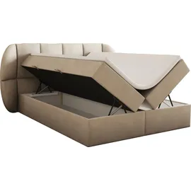Trada Bilbao Boxspringbett 180 x 200 cm H3 Beige