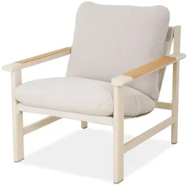 beautysofa Aspen Gartenlounge-Set 4-tlg. beige/grau
