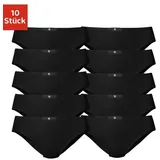 H.I.S. H.I.S Slip (10er-Pack) aus elastischer Baumwoll-Qualität schwarz 34
