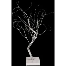 Out of the Blue LED-Lichterkette Bunter Lichterbaum 108 farbige LEDs Batterie 108-flammig Silberfarben