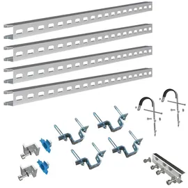 engel lighting Balkonkraftwerk Fassadenhalterung für 2 Solarmodule