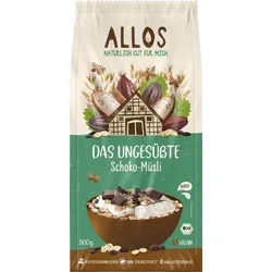 Allos Das Ungesüßte Schoko-Müsli bio 500g