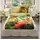 KAEPPEL Mako-Satin Bird of Paradise Bunt 135 x 200 cm + 80 x 80 cm