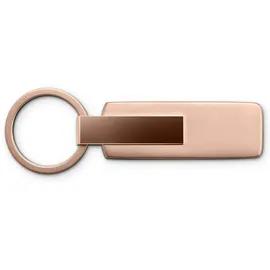 Audi Collection Audi Schlüsselanhänger Edelstahl Schlüsselring Keyring, mit Audi Ringe Emblem, rosé