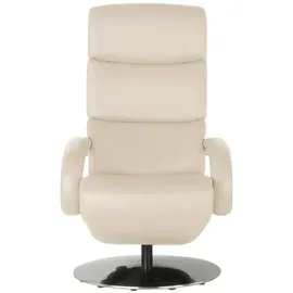 Hukla Relaxsessel Florian Leder 73 x 115 x 91 cm Creme