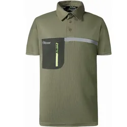 Polo-Shirt "LIBRA" U-Supremacy - M - burnt olive