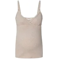 Noppies Still-Schlaftop Maja in Taupe Melange | Gr.: XS/S