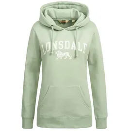 Lonsdale Kapuzenpullover Hoodie Grün/Weiß S