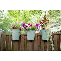 KHW Flowerclip Ø 27 x 27,5 cm Grün