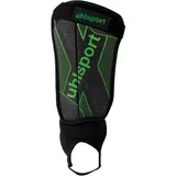 Uhlsport Flex Plate Schienbeinschoner 222 schwarz/fluo grün/silber XXS
