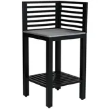 Brafab Outdoorküchen-Modul Eckmodul Bellac Aluminium Schwarz
