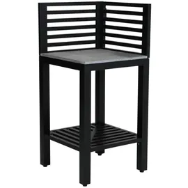 Brafab Outdoorküchen-Modul Eckmodul Bellac Aluminium Schwarz