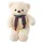 LeanToys Lean Plüsch Maskottchen Knuddeliger Teddybär 55 cm Weiß