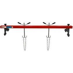 Motorbrücke Stahl Tragkraft 500 kg stufenlos verstellbare Höhe Traverse mit g...