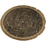 AM Design Tischset Ø 38 cm Jute Braun