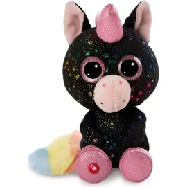 NICI Glubschis Einhorn 15 cm Schwarz