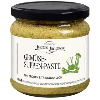 Jürgen Langbein Gemüse-Suppen-Paste, im Glas 400 g