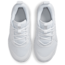 Nike Omni Multi-Court Hallenschuh für ältere Kinder Freizeitschuhe (GS), White/White-Pure Platinum, 38.5 EU - 38.5 EU