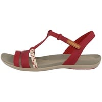 CLARKS Tealite Grace T-Spange Sandalen, Rot, 36 EU